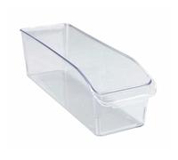 WENKO Rangement frigo, placard taille S, organisateur frigo transparent, PET adapté au contact alimentaire, Transparent