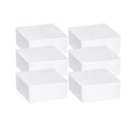 WENKO Recharge Absorbeur d'Humidité | Lot de 6 Cubes | Blocs à granulés x 1000g | Pour Déshumidificateur d'air | Pièce jusqu'à 80m³