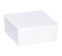 WENKO Recharge déshumidificateur d'air Cube - recharge pour absorbeur d'humidité 1000 g, chlorure de calcium, 12x5x12 cm, blanc