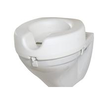 WENKO Réhausseur pour abattant WC Secura - 150 kg capacité de charge, Plastique, 41.5 x 17 x 44 cm, Blanc