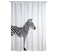 WENKO Rideau de Douche Anti-moisissure Wild, Rideau de Douche 180x200, Polyester