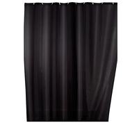 Wenko - Rideau de douche Plain Noir G