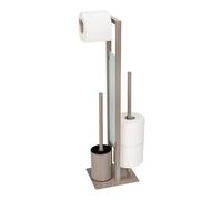WENKO STAND RIVALTA ENSEMBLE AUTOPORTANT AVEC BROSSE WC ET PORTE-ROULE
