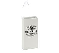 WENKO Humidificateur d'air Vintage Céramique Humidificateur d'ambiance avec motif pour le chauffage Blanc