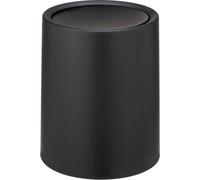 WENKO Seau à couvertures à bascule ATRI HT 25.50x21 cm noir