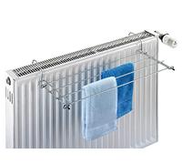 WENKO Sèche-Linge pour radiateur chromé Argent Brillant