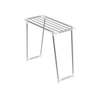 WENKO Etendoir Linge Profi, Etendoir Linge Solide, Acier INOX, 87 x 79 x 39 cm