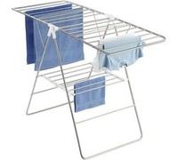 Séchoir étendoir en acier ajustable Flex - 15 m d'étandage - Blanc