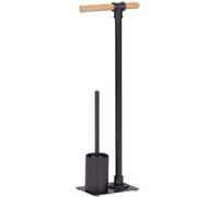 - Serviteur WC Forli avec porte-rouleau et brosse à WC - Noir - Forli