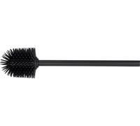 WENKO Silicone Brosse WC de rechange Ø 8 cm Manche inox Tête de brosse Salle de bains WC visiteurs