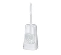 Wenko Brosse WC Simple – Porte-brosse WC, plastique, 12,5 x 40 x 12,5 cm, blanc