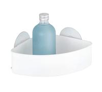 WENKO Static-Loc® étagère d'angle Osimo Blanc Fixer sans percer Blanc