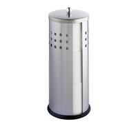 WENKO Stockeur papier WC Ancona mat acier inox Mat