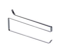 WENKO Support essuie tout à suspendre, dévidoir essuie tout mural, métal, 31x11x1 cm, chromé