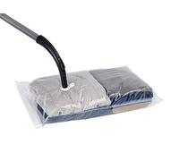 Wenko Système de Rangement Vacuum Set de 2 – 75% économie d'espace, 55 x 90 cm, Transparent