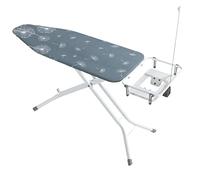 Table de repassage Professional pour centrale vapeur - Hauteur réglable - Bleu et blanc