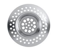 WENKO Tamis d´évier INOX Set de 2 - Set de 2, Acier Inoxydable, 7 x 7 cm, Argent Mat