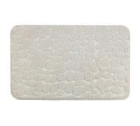 Tapis de bain Memory Foam Pebbles beige, 50 x 80 cm WENKO