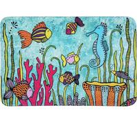 Wenko Tapis de bain Ocean Life Rollin Art - 45x70cm - 45 x 70 cm