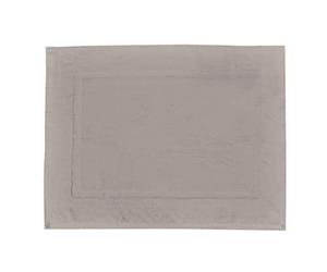 WENKO Tapis de Bain, Tapis Salle de Bain Taupe, 100% Coton, 800g/m², 50x70 cm