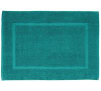 WENKO Tapis de bain, tapis salle de bain Paradise, 100% coton, 800g/m², 50x70 cm, Turquoise
