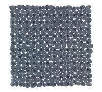 WENKO Tapis de douche Paradise anthracite antidérapant, ventouses Gris - Anthracite