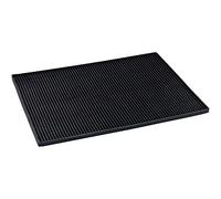 WENKO Tapis Egouttoir, Egouttoir Vaisselle, Maxi, 40x30 cm, Noir