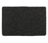 WENKO Tapis Indoor & Outdoor Loop Gris 40 x 60 cm - Tapis de Bain pour la Douche, la Salle de Bain, Le Pool, Le Sauna, avec Structure antidérapante, Plastique, 40 x 60 cm, Gris