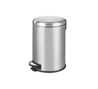WENKO Tret LEMAN inox 20 L Poubelle avec abaissement automatique Salle de bain WC