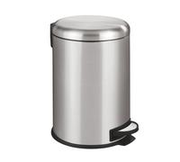 WENKO Treteimer Leman Easy-Close 20l Edelstahl