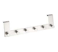 WENKO Türgarderobe Celano Edelstahl 39x11x5,5cm