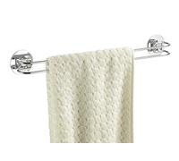 WENKO Turbo-Loc® Barre Porte-Serviettes Fixer sans percer Chromé