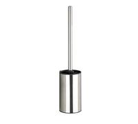 WENKO Turbo-Loc® Brosse WC en acier inoxydable Detroit pour le montage mural Brillant