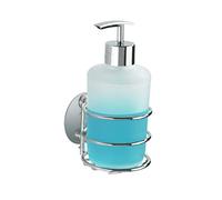WENKO Turbo-Loc® Distributeur de Savon Fixer sans percer Chromé