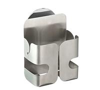 WENKO Turbo-Loc® porte-éponge acier inox fixer sans percer Argent mat