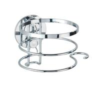 WENKO Turbo-Loc® Porte sèche-Cheveux Acier INOX Fixer sans percer Brillant