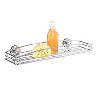 WENKO Vacuum-Loc® étagère Murale Maxi Milazzo Fixer sans percer Chromé