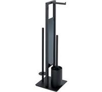 Valet WC design Rivalta - H. 70 cm - Noir