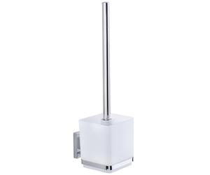 Wenko VL Quadro brosse wc à ventouse argenté 22695100