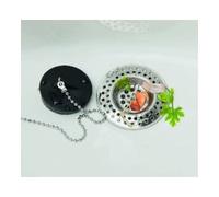 WENKO WENKO Abflusssieb inox argent brillant, 7 cm, lot de 2, accessoires crochet - salle de bain Quantité:1