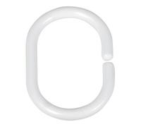 WENKO WENKO Anneaux pour rideau de douche blanc, lot de 12 Quantité:1