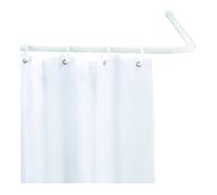 Wenko 19215100 Barre d'angle Universelle épais 20 mm Chrome 80 x 80 90 x 90 cm