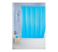 WENKO WENKO Rideau de douche 180x200, bleu clair anti-calcaire Quantité:1