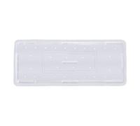 WENKO WENKO Tapis de baignoire Florida blanc, L90xP36,5cm Quantité:1
