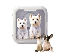 WENMEE Boîte De Séchage Intelligente pour Chien, Sèche-Linge Ultra-Silencieux 35dB, Serviette + Brosse + Peuple