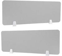 WENNEWU Cloison De SéParation Acoustique à Pince Panneau De Confidentialité Autoportant Cloison De SéParation De Bureau Insonorisante Cloisons Acoustiques Amovibles,F,30 * 100CM