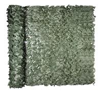 WENNEWU Filet De Camouflage Militaire Renforcé, Filet De Camouflage pour Chasse Et Tir, Toile Oxford 210D RéSistante, Filet D'Ombrage Pare-Soleil, pour Camping,Vert,3x7m