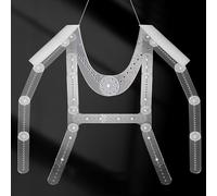 WENNEWU Mannequin De Couture en Acrylique, Porte-Torse De Mannequin Invisible, Cintres pour Toile De Fond Photographique, Position Ajustable, pour VêTements De Boutique,Style b,Children's Wear