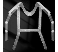 WENNEWU Mannequin De Couture en Acrylique, Porte-Torse De Mannequin Invisible, Cintres pour Toile De Fond Photographique, Position Ajustable, pour VêTements De Boutique,Style c,Universal