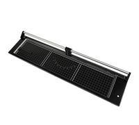 WENNEWU Massicot Manuel De PréCision, Massoir pour Papier Photo, Outil De DéCoupe De PréCision, Cutter à Rouleau Professionnel, pour Papier Photo, Pellicule, Papier d'art,Noir,48 inches(120cm)